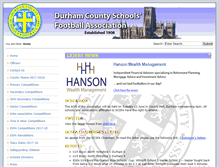 Tablet Screenshot of durhamcountyschoolsfa.org.uk